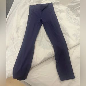 lululemon cropped leggings, size 4